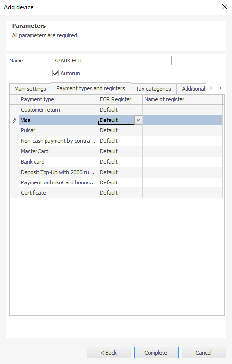 FiscalRegisterTaxItems