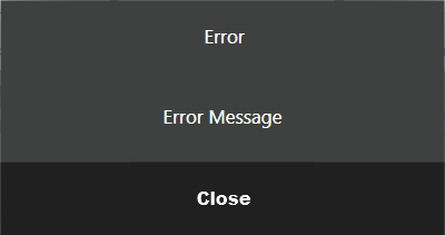 error